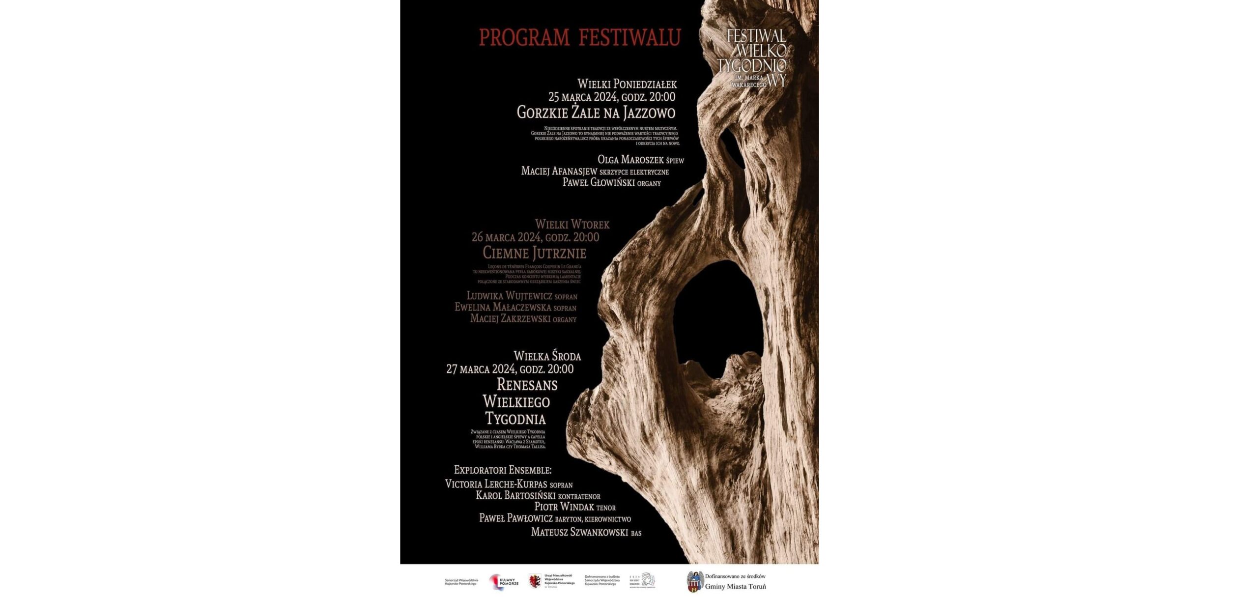 You are currently viewing Zaproszenie na Festiwal wielkotygodniowy w kościele akademickim w Toruniu