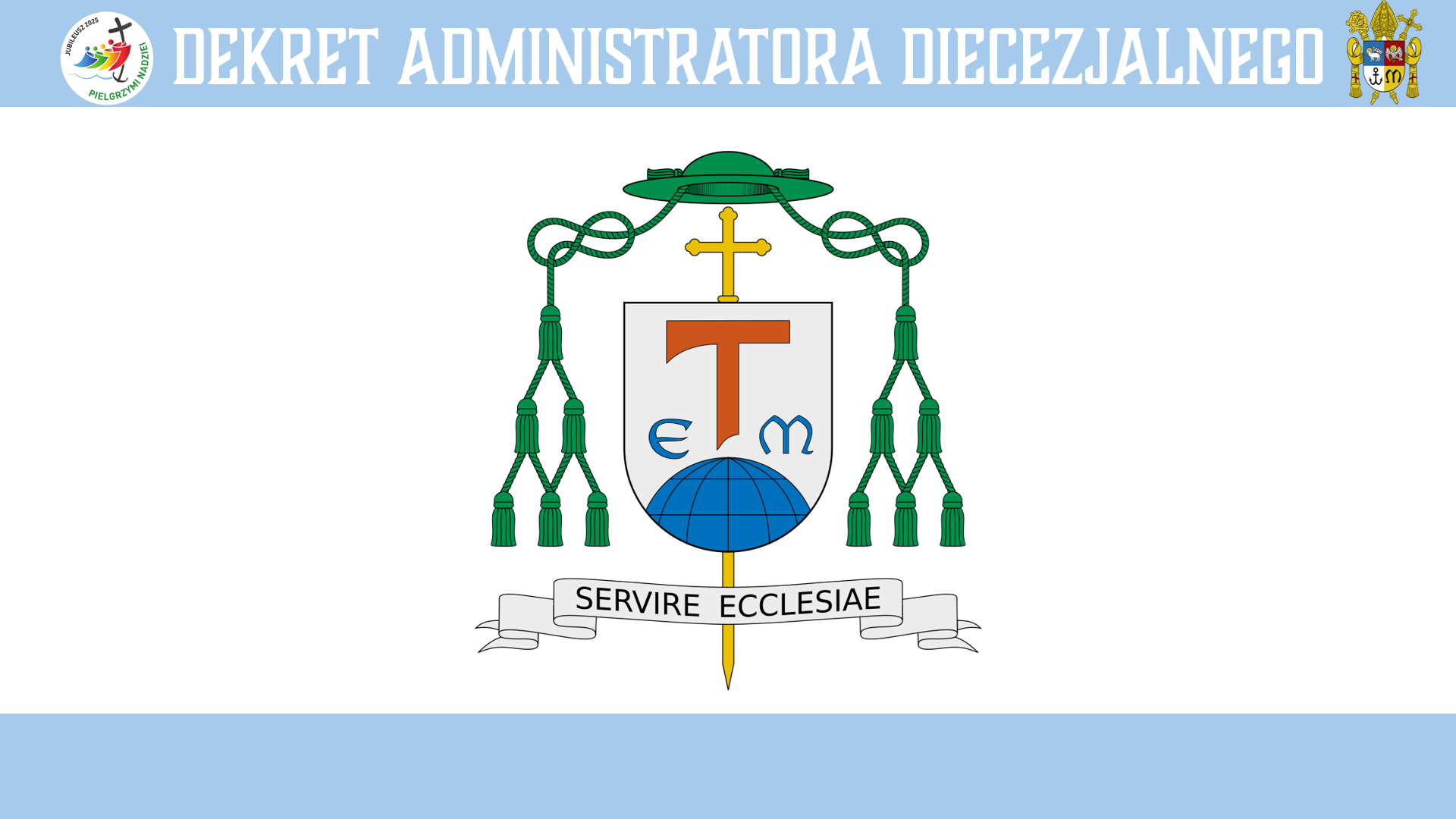 You are currently viewing DEKRET BP. JÓZEFA SZAMOCKIEGO – ADMINISTRATORA DIECEZJI TORUŃSKIEJ