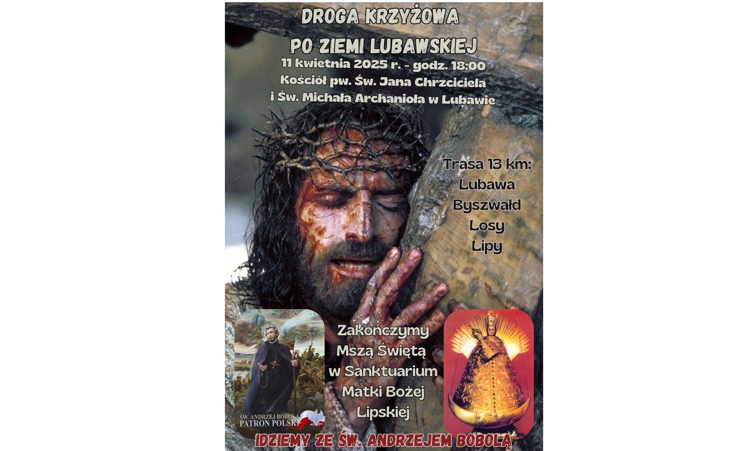 You are currently viewing Droga Krzyżowa po Ziemi Lubawskiej