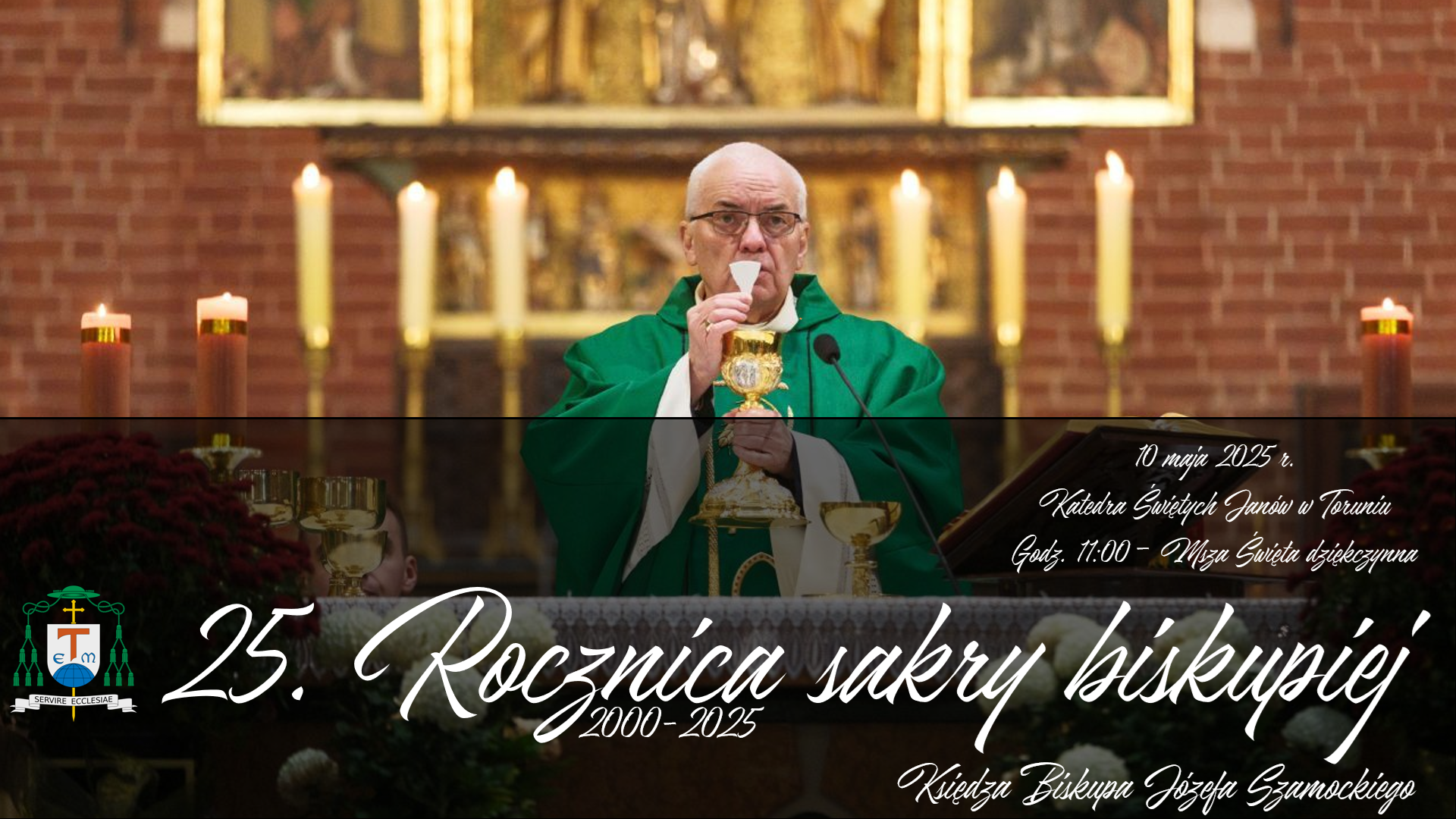 You are currently viewing 25. rocznica sakry biskupiej bp Józefa Szamockiego