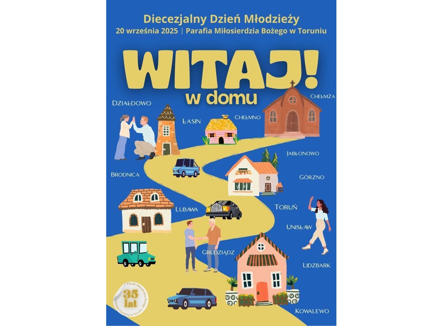 You are currently viewing Diecezjalny Dzień Młodzieży w Sanktuarium Miłosierdzia Bożego w Toruniu