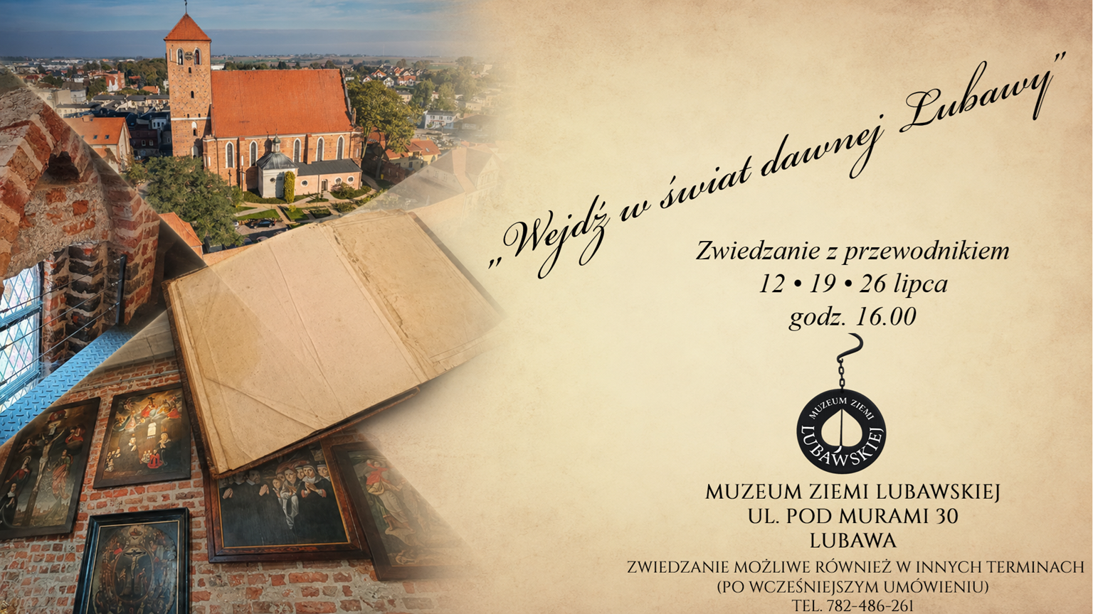 Muzeum Ziemi Lubawskiej - wakacje 2026